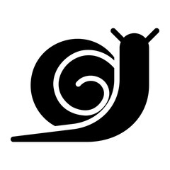 snail glyph icon © afif