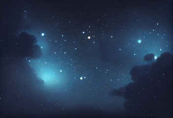 starry night sky background