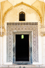 Exterior of the Qutub Shahi Tombs (Tomb of 3rd King Ibrahim Quli Qutb Shah), Hyderabad, Telangana, India, Asia