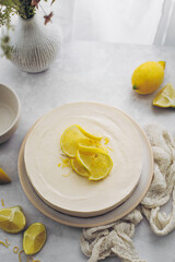 cheesecake spéculoos et citron fait maison sans cuisson