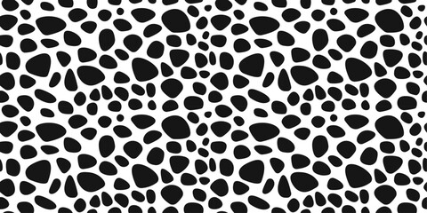 Leopard pattern for seamless surfaces. Seamless vector wallpaper. For print, surfaces, packaging, pillows, interior.