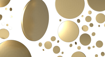 gold confetti