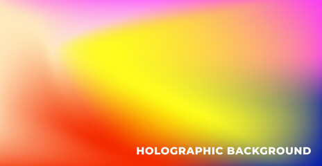 abstract colorful pink, orange, yellow blue holographic mesh wavy texture background. eps10 vector