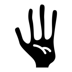 alien hand glyph 