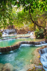 Naklejka premium Cascada laos