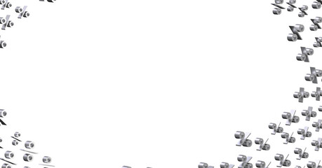 percent rain shopping digital in 3d. - 3D percent rain illlustration