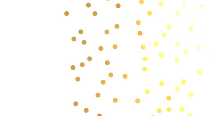 Gold Confetti Glitter Overlay