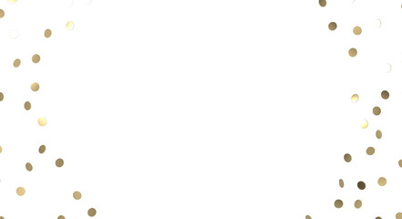 Gold Confetti Glitter Overlay