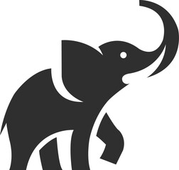 Elephant Head Logo Vector Template Illustration Design. MascotElephant Logo design Elephant sport logo