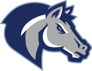 Horse Head Logo Vector Template Illustration Design. Mascot Horse Logo design Horse  sport logo
