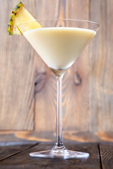 Pineapple Lassi cocktail