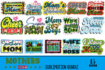 Naklejka premium Mom Craft Design Bundle