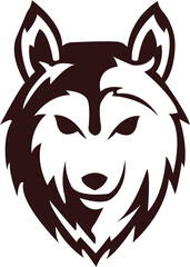 Wolf Head Logo Vector Template Illustration Design. Mascot Wolf Logo design Wolf sport logo