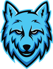 Wolf Head Logo Vector Template Illustration Design. Mascot Wolf Logo design Wolf sport logo