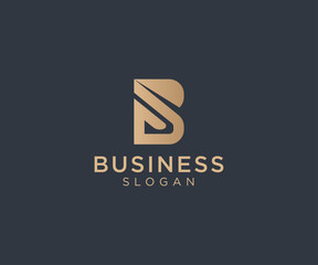 Luxury and elegant Letter B logo design for various types of businesses and company