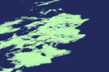 waves on the sea halftone texture poster blue