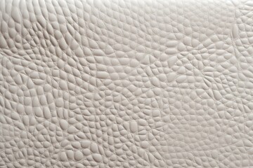 White Leather Background With Matte Finish. Generative AI