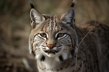 portrait of a lynx