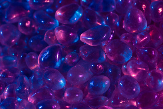 Heap of welo opal stones