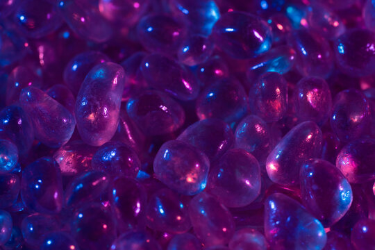 Heap of welo opal stones