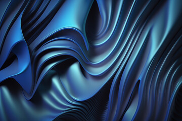 abstract blue background, ia generativa