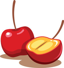 Acerola cherry superfood fruit.