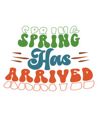 Retro Spring Svg Bundle,  Spring SVG Bundle, Spring Flowers Svg, Spring Vibes Svg, Spring Quotes Svg, Retro Quotes,Flower Svg, Cut File Cricut, Easter SVG Bundle
