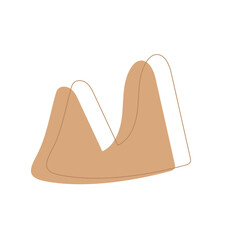 Brown Aesthetic Blob