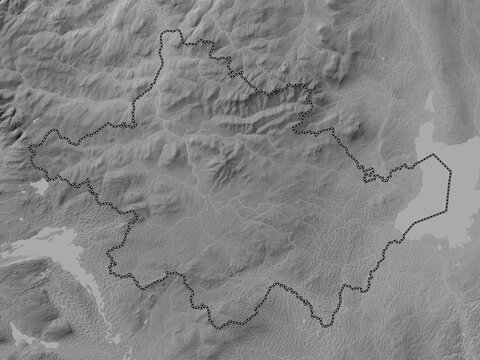 Tyrone, Northern Ireland. Grayscale. No legend