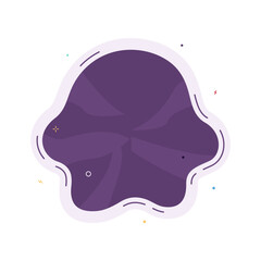 An abstract background that has an unusual shape and rich deep color. Background with smooth liquid shape. Can be used in graphic design, web design, presentations, banners, advertisements and text.