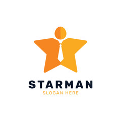 Star Man Logo Design