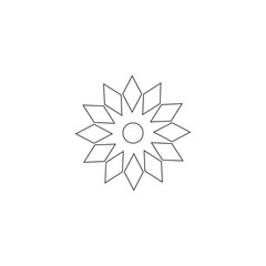 Sun Star Ice Geometric