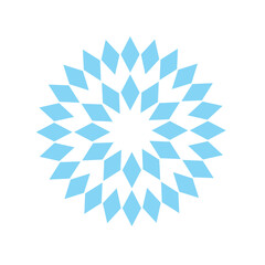 Sun Star Ice Geometric