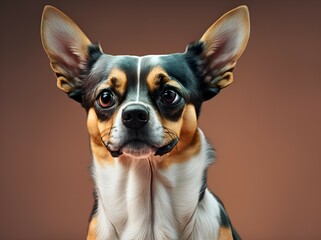 Chihuahua, companion, family and toy dog breed, mammal, pet, domestic animal - AI generated, generative AI
