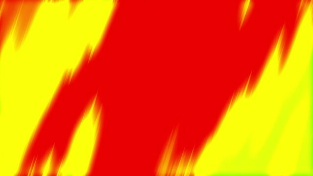 Yellow and red posterize gradient background animation. 2D computer rendering pattern