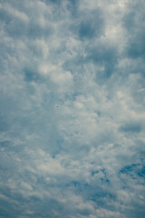 blue sky with clouds