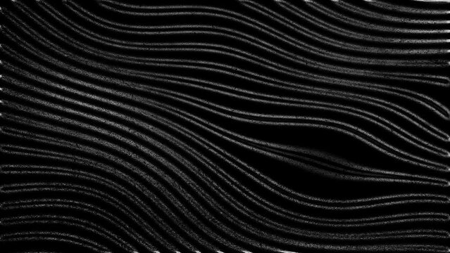 White chalk cketch black background. 2D computer rendering pattern