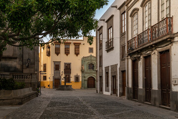 vegueta neighborhood in las palmas city