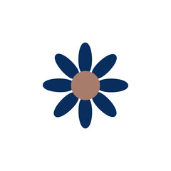 abstract flower logo