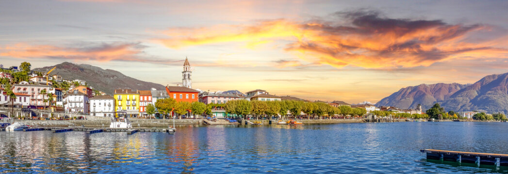 Ascona, Lago Maggiore, Schweiz 