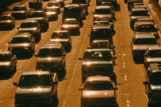 Traffic Los Angeles, California, USA