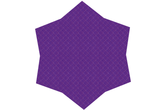 Geometric star shape