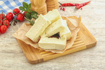 Natural organic Greek Feta cheese