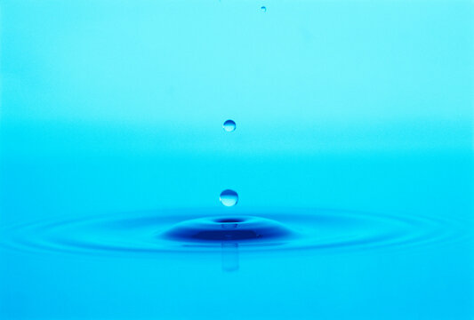 Water Drop and Ripples
