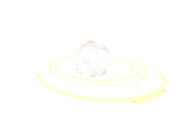 Digitally generated image of earth