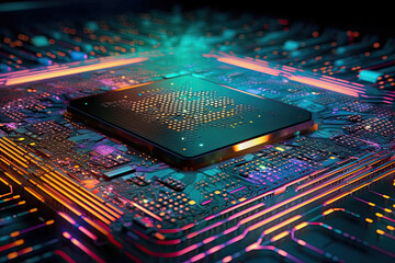 Supercomputer chipset processor circuit board generative ai - 591602084