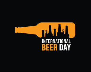 Happy beer day, National Beer Day, vector illustration, flyer, banner, social media post, poster, typography, icons, October 27th, Get Together, fun Life, friends, beers, benefits of drinking beer