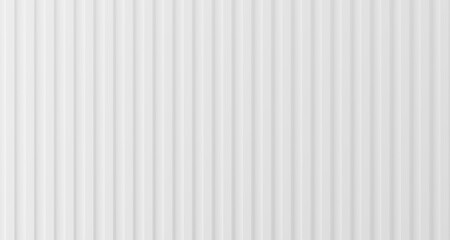 White Corrugated metal luxury background and texture.