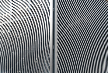 Texture of a metal lattice