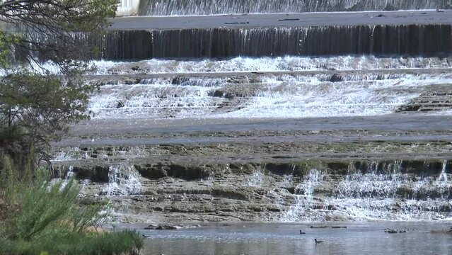 White Rock Lake Falls Close Alt